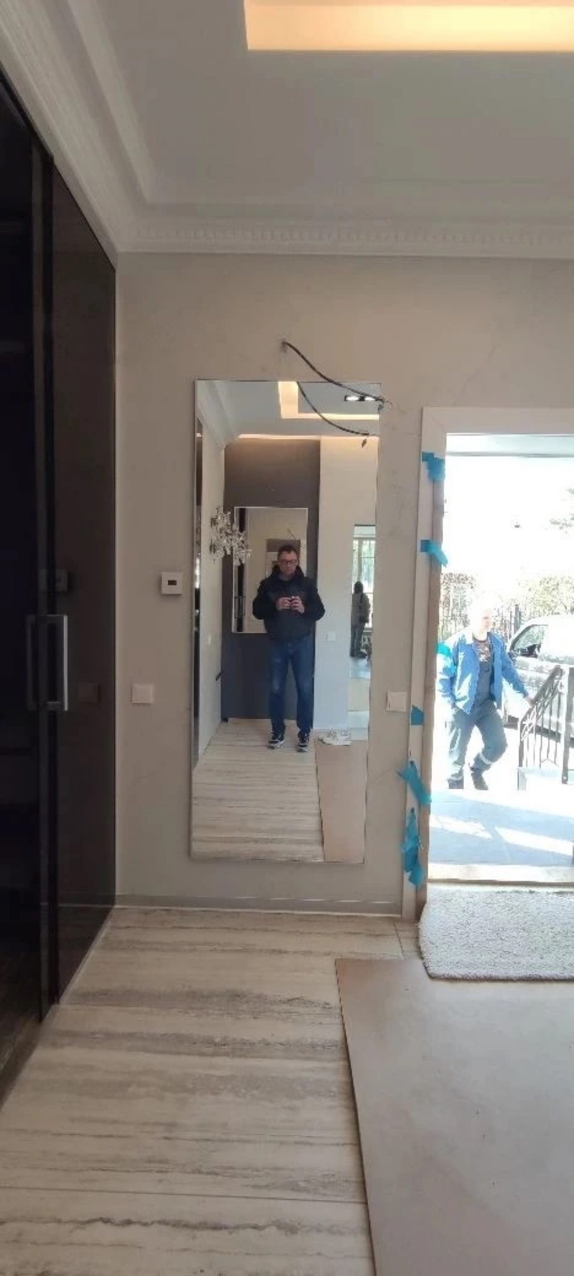 Простое зеркало с фацетом